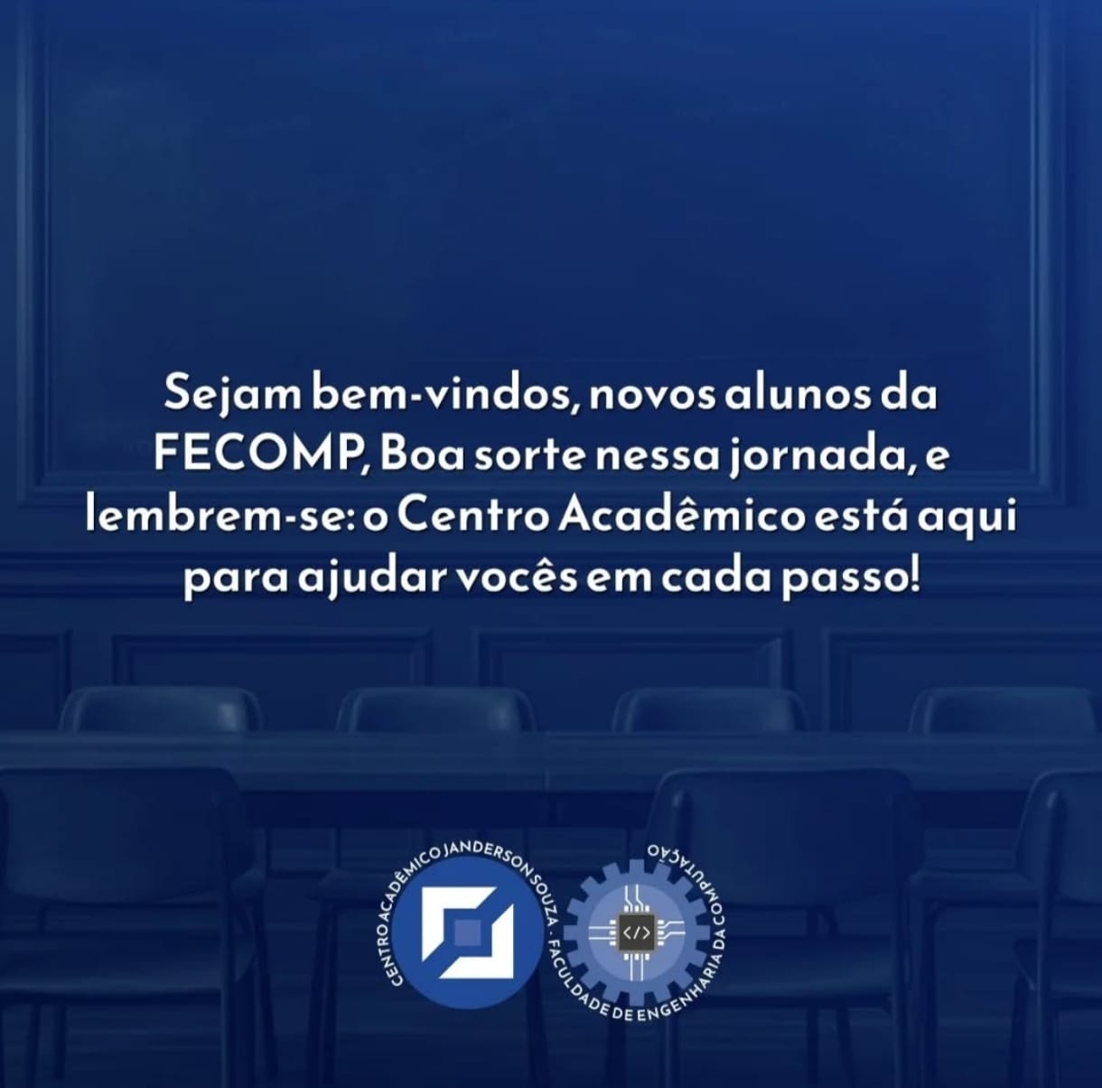 Sejam bem-vindos, calouros, à maior universidade do norte!